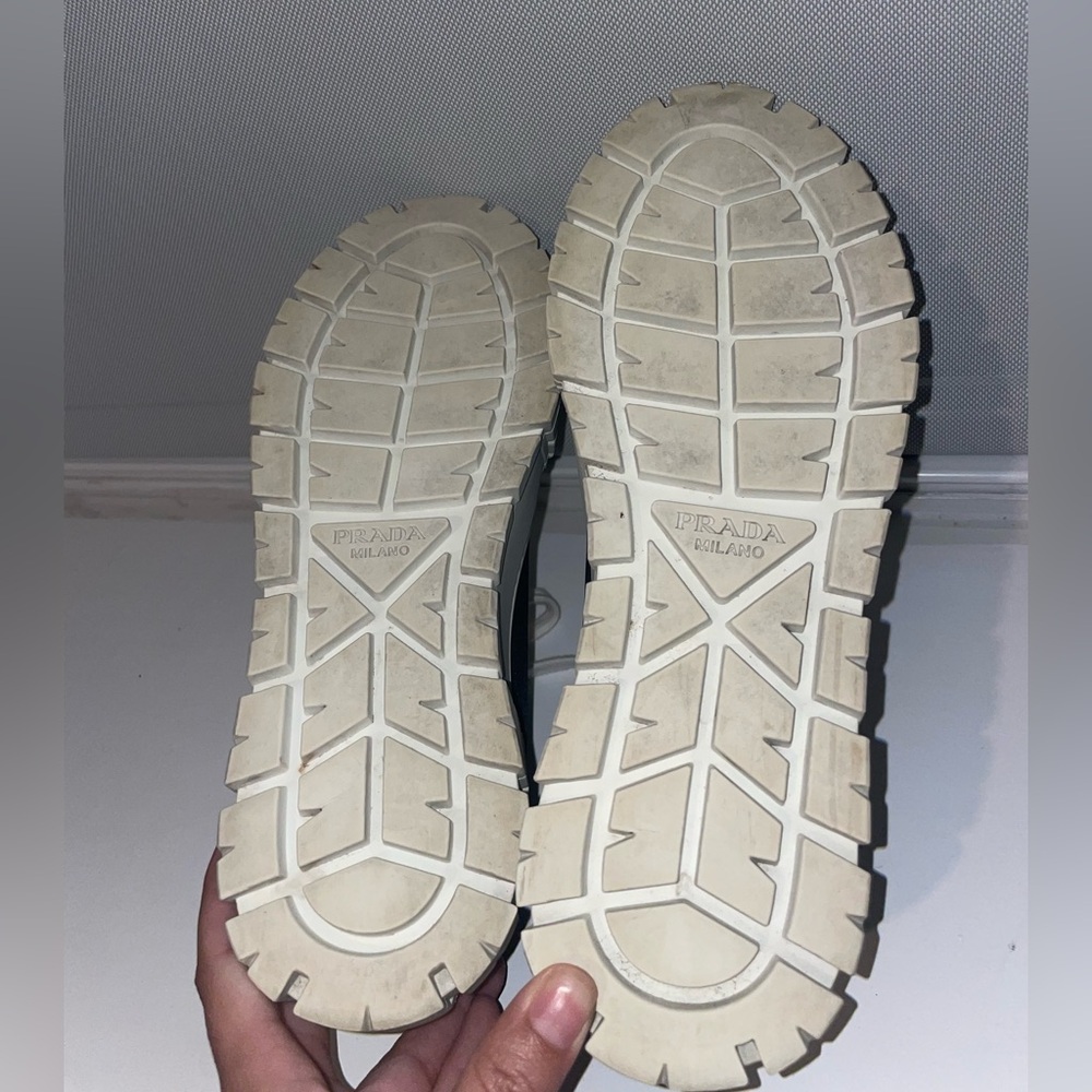 Like New Prada Lug Sole Platform Sneakers - Picture 15 of 15